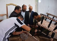 بازدید معاون سیاسی، امنیتی و اجتماعی فرمانداری فردیس از کارخانجات ندامتگاه فردیس