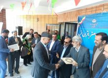 مدرسه ۱۵ کلاسه زنده یاد باقری اصل نظرآباد افتتاح شد