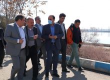 بازدید معاون سازمان بازرسی کل کشور از تصفیه خانه فاضلاب کرج