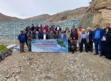 افتتاح اولین پروژه مشارکتی آبخیزداری در حوزه بهره برداری از معدن در شهرستان ساوجبلاغ