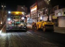 عملیات عمرانی حدفاصل فلکه سوم تا چهارم بلوار شهدای فردیس پایان یافت