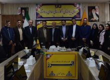 قدردانی از تلاش های ۳۰ ساله رئیس امور حقوقی و قراردادها شرکت گاز البرز