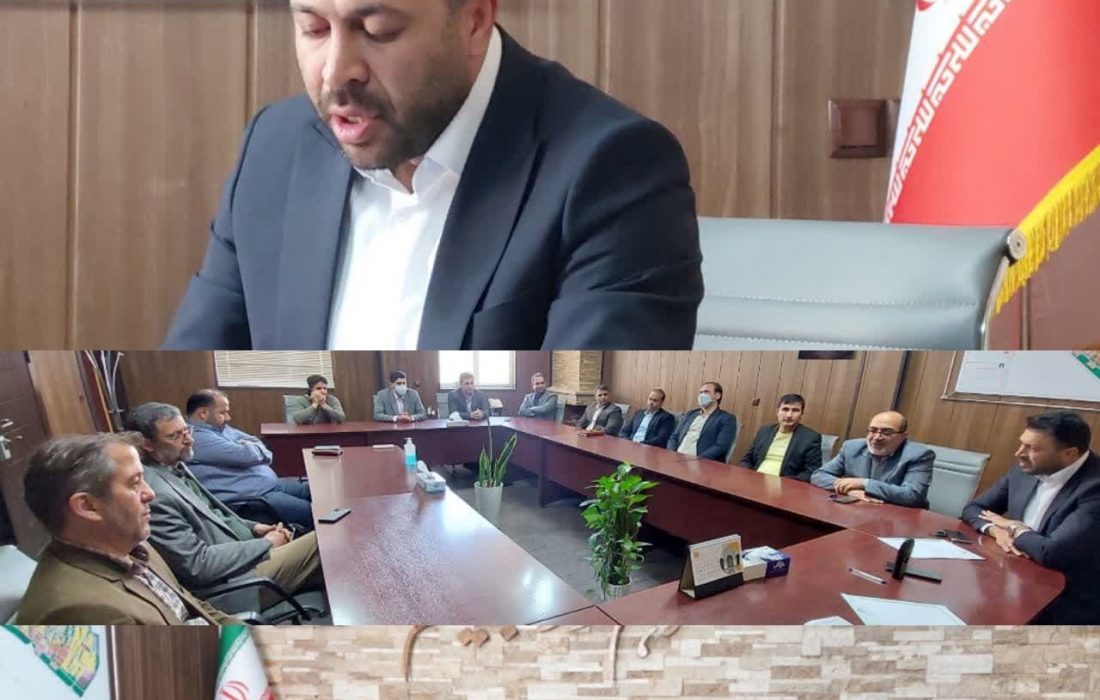 شهردار مهستان و معاونین  با اعضای شورای اسلامی شهر دیدار کردند