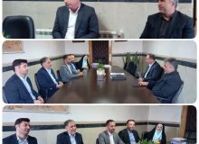 دیدار نوروزی اعضای شورای شهر و شهردار چهارباغ با مهندس جعفری فرماندار شهرستان