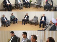 دیدار نوروزی شهردار و اعضای شورای شهر با امام جمعه مهستان