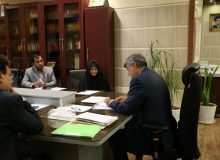 دیدار معاون منابع انسانی و امور فرهنگی قوه قضاییه با جمعی از کارکنان قضایی و اداری دادگستری کل استان البرز