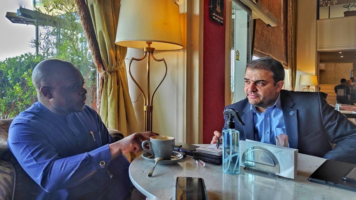 دیدار مدیر عامل فرودگاه پیام با دبیرکل سازمان همکاری اقتصادی هشت کشور در حال توسعه