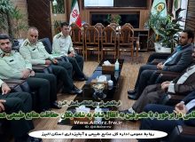 نیروی انتظامی شانه به شانه یگان حفاظت منابع طبیعی در برخورد با متصرفین به انفال عمل می کند