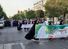 برگزاری راهپیمایی و تجمع بزرگ عفاف و حجاب در اشتهارد