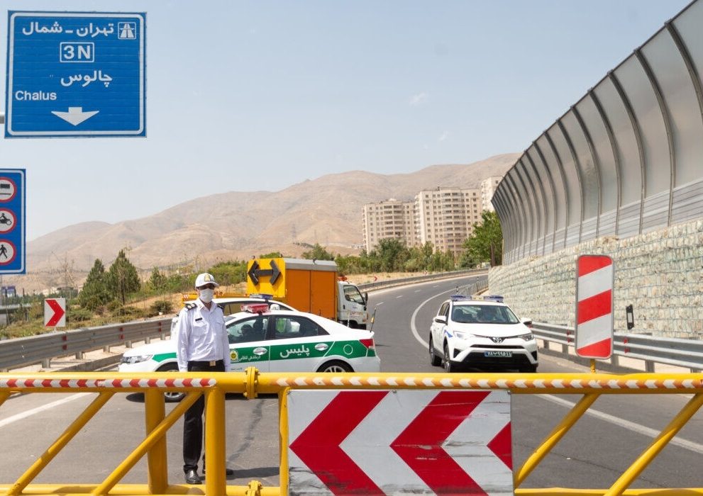 اجرای محدودیت ترافیکی در جاده کرج – چالوس و آزادراه تهران -شمال