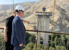 بازدید سرزده دکترعبداللهی استاندار البرز از ابرپروژه پل بیلقان (پل B1)