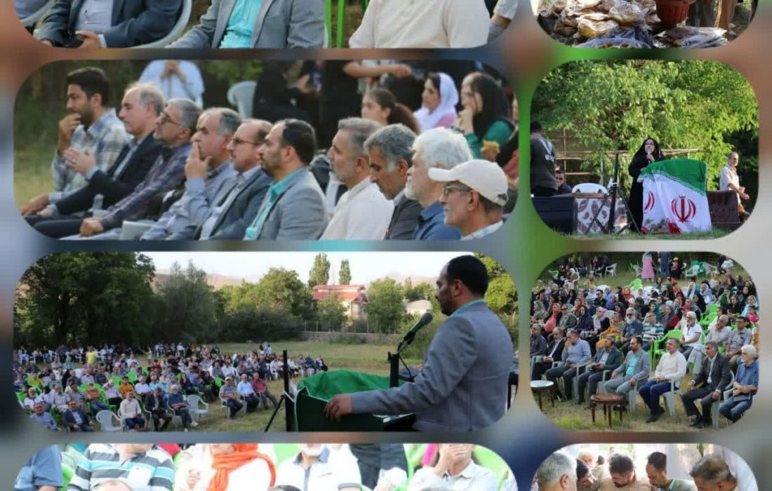 با حضور فرماندار طالقان جشنواره شعر و موسیقی در روستای گوران برگزار شد