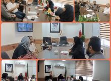نشست رئیس اداره بهزیستی شهرستان نظرآباد با خیرین
