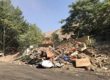 تخریب ۱۰  مورد ساخت و ساز غیرمجاز در حریم جاده‌های البرز