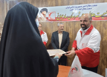 تجلیل از برترین‌های المپیاد استانی مدارس در جمعیت هلال احمر ساوجبلاغ