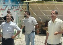 برگزاری مسابقه والیبال در مرکز بهبودی اقامتی میان مدت ترک اعتیاد مسیر رشد البرز