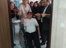 نمایشگاه هنرهای دستی در مجتمع خیریه آموزشی توانبخشی رعد کرج افتتاح شد
