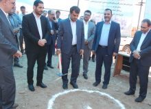 آیین کلنگ زنی ۲۰۰ واحد نهضت ملی مسکن و کتابخانه مسکن مهر شهرستان نظرآباد برگزار شد