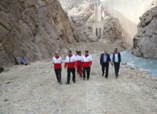 بازدید سرپرست اداره کل مدیریت بحران استان البرز، از جاده کرج _چالوس