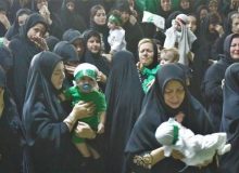 همایش بزرگ شیرخوارگان حسینی در اشتهارد برگزار شد