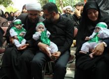 همایش شیرخوارگان حسینی در شیرخوارگاه امام علی (ع) برگزار شد