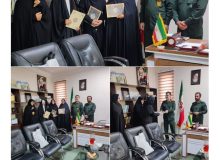 دیدار صمیمی  فرمانده ناحیه نظرآباد با ورزشکاران کوهنورد بسیجی