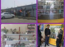 بازدید از محل کسب و کار محصولات پروتئینی بانوی سرپرست خانوار طالقانی