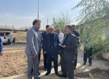 بازدید رئیس حوزه ریاست دانشگاه از پروژه در حال ساخت بیمارستان کمالشهر