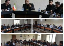 جلسه قرارگاه جهادی مسکن( شورای تامین مسکن) شهرستان ساوجبلاغ