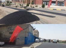 بهسازی محیط اطراف مساجد و حسینیه ها به مناسبت ایام عزاداری محرم