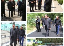 نهضت آسفالت به مدارس شهرستان چهارباغ رسید