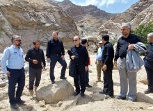 نقاط بحرانی جاده چالوس جهت اجرای طرح های آبخیزداری مورد بررسی قرار گرفت