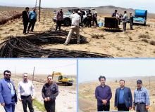اتمام عملیات توسعه شبکه فیبر نوری از دهستان ایپک تا روستای قانی بلاغ