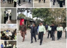بازدید فرمانده انتظامی استان البرز از مرکز ساماندهی اتباع و مهاجرین خارجی