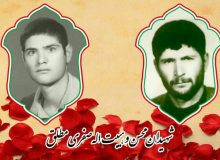 مادر گرامی شهیدان «صفری مطلق» به فرزندان شهیدش پیوست