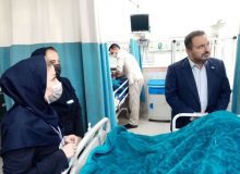 بازدید سرزده رییس دانشگاه از بیمارستان ثارالله و مرکز بهداشت جامع سلامت شهید راست روش