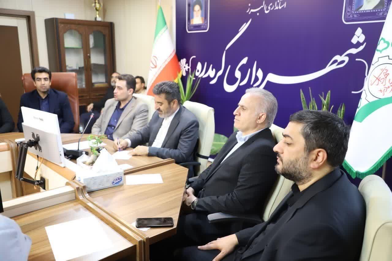 مسایل اولویت دار شهر گرمدره بررسی شد