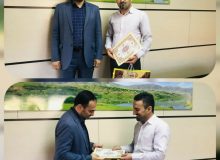 آیین تجلیل از خبرنگار شهرستان طالقان برگزار شد