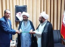 دیدار با امام جمعه شهرستان  چهارباغ به مناسبت سالروز تاسیس نماز جمعه