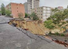 رانش زمین در کرج / حادثه آسیب جانی نداشت