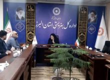 دیدار مدیرکل بهزیستی استان البرز و اعضاء انجمن نابینایان