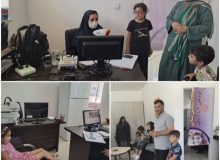 طرح غربالگری تنبلی چشم در شهرستان نظرآباد در حال اجراست