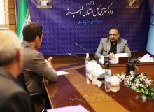 رسیدگی به ۲۲ درخواست در ملاقات هفتگی رئیس کل دادگستری استان البرز