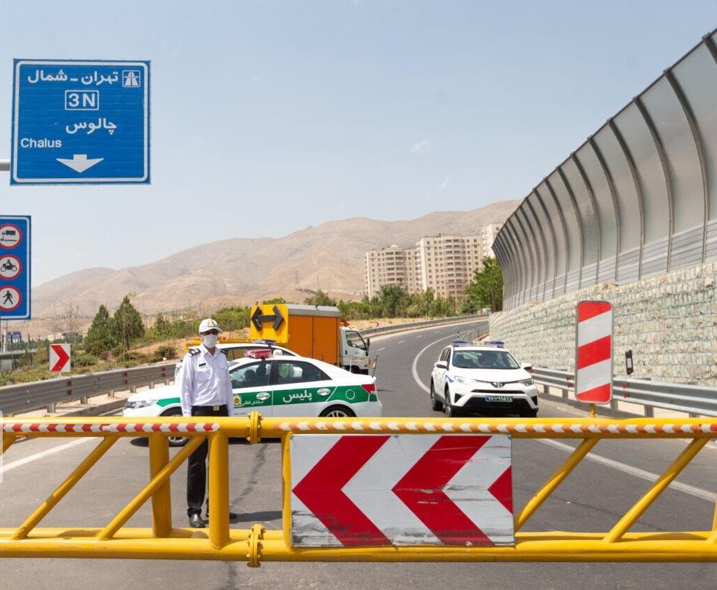 اعمال محدودیت ترافیکی در جاده چالوس آزادراه تهران – شمال