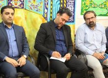 دیدار مردمی سرپرست منطقه ۳ با شهروندان در مسجد صاحب الزمان (عج)