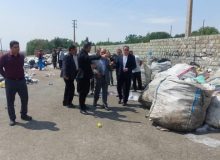 سکوی زباله در شهر کوهسار موجب نارضایتی شهروندان است