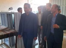 بازدید فرماندار از کارگاه تولیدی روستای سلطان آباد