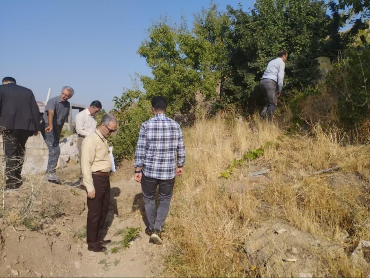 مسایل و مشکلات دو روستای ساوجبلاغ بررسی شد