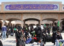 خادم یاران رضوی استان البرز در مرز مهران موکب برپا کرد