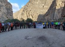 پیمایش مشترک ۴۷ نفر کوهنوردان وزارت کشور واستانداریهای کشور برگزار شد